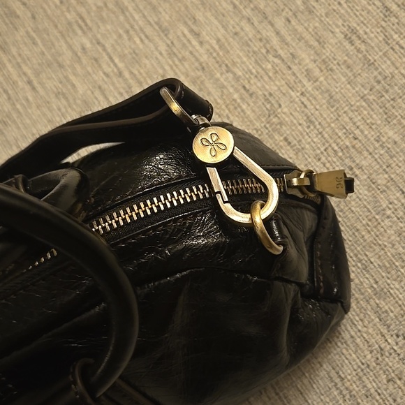 Small Hobo Polish Leather Sheila Sachel - Picture 3 of 4